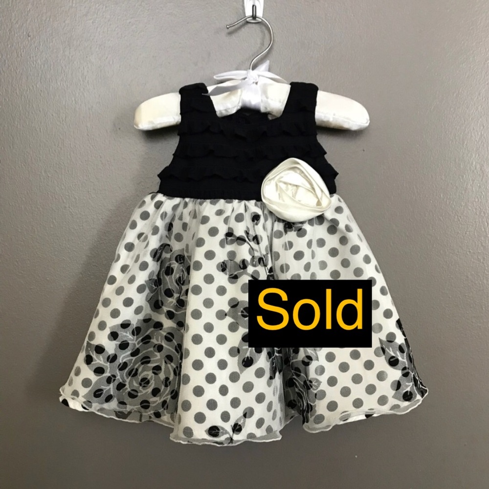 Black/white Tutu Dress
